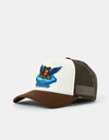 HUF Bliss Trucker Cap - Brown