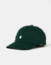 Carhartt WIP Madison Logo Cap - Dark Scarab/White