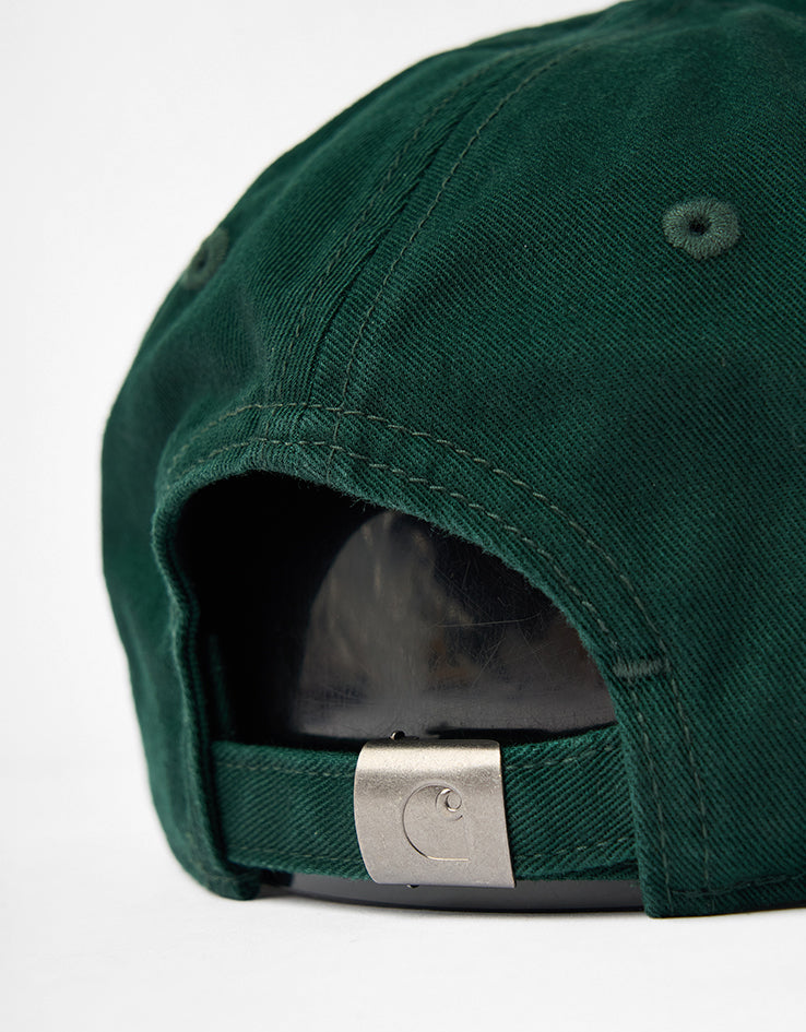 Carhartt WIP Madison Logo Cap - Dark Scarab/White
