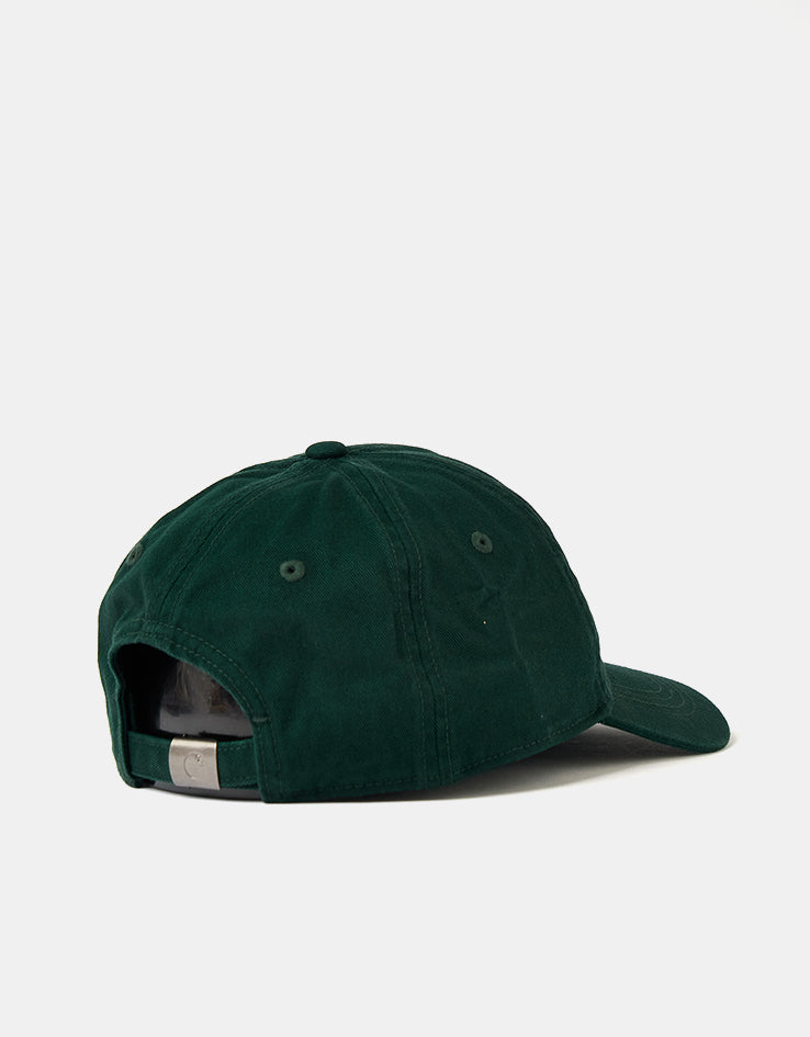 Carhartt WIP Madison Logo Cap - Dark Scarab/White