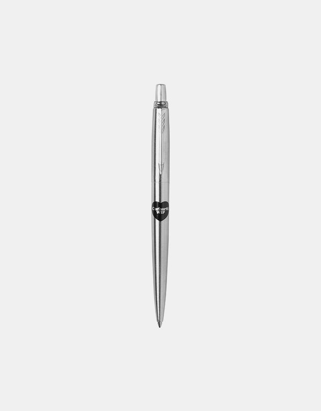 Carhartt WIP Parker Jotter Heart Ballpen - Silver