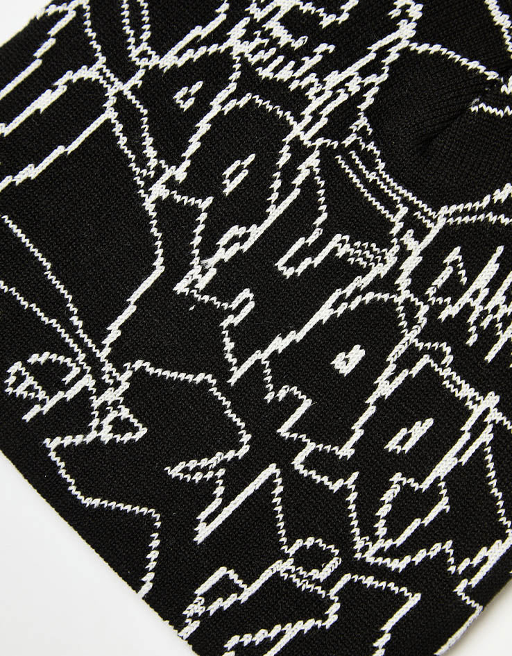 Carhartt WIP Blinkerfluid Beanie - Black/Wax