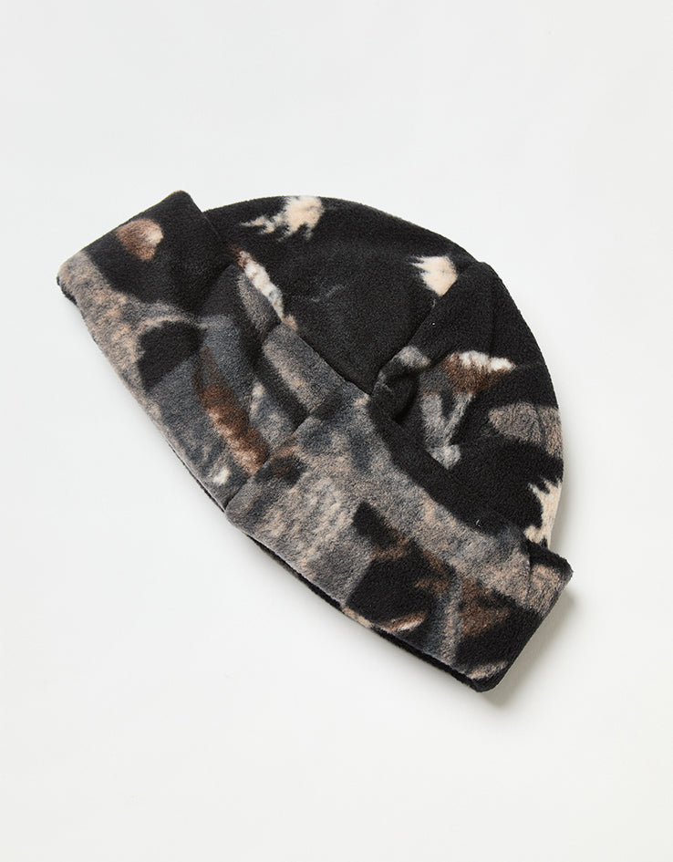 Carhartt WIP Blevin Beanie - Camo Feather Tree/Black
