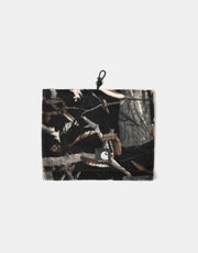 Carhartt WIP Blevin Neckwarmer - Camo Feather Tree/Black