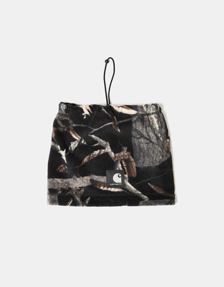 Carhartt WIP Blevin Neckwarmer - Camo Feather Tree/Black
