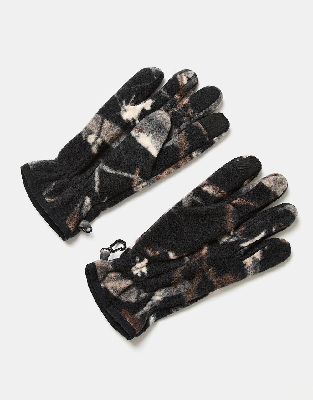 Carhartt WIP Blevin Gloves - Camo Feather Tree/Black