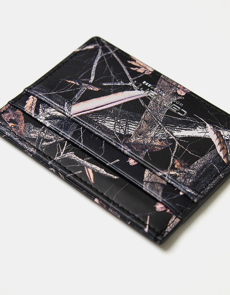 Carhartt WIP Vegas Cardholder - Camo Feather Tree/Black/Silver