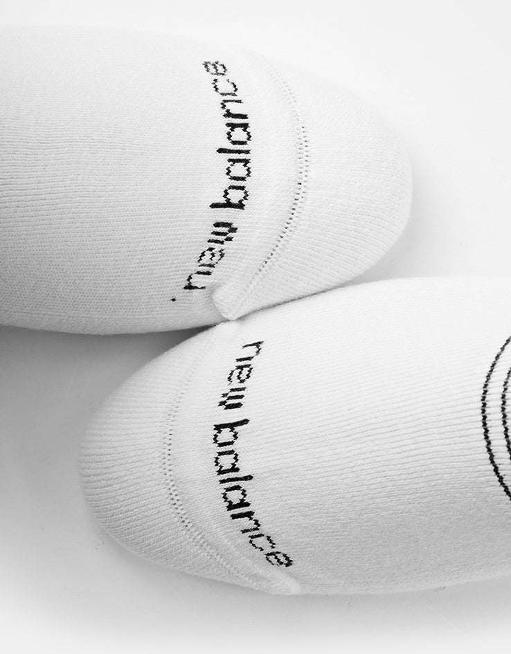 New Balance Numeric Active 3 Pack Crew Socks - White