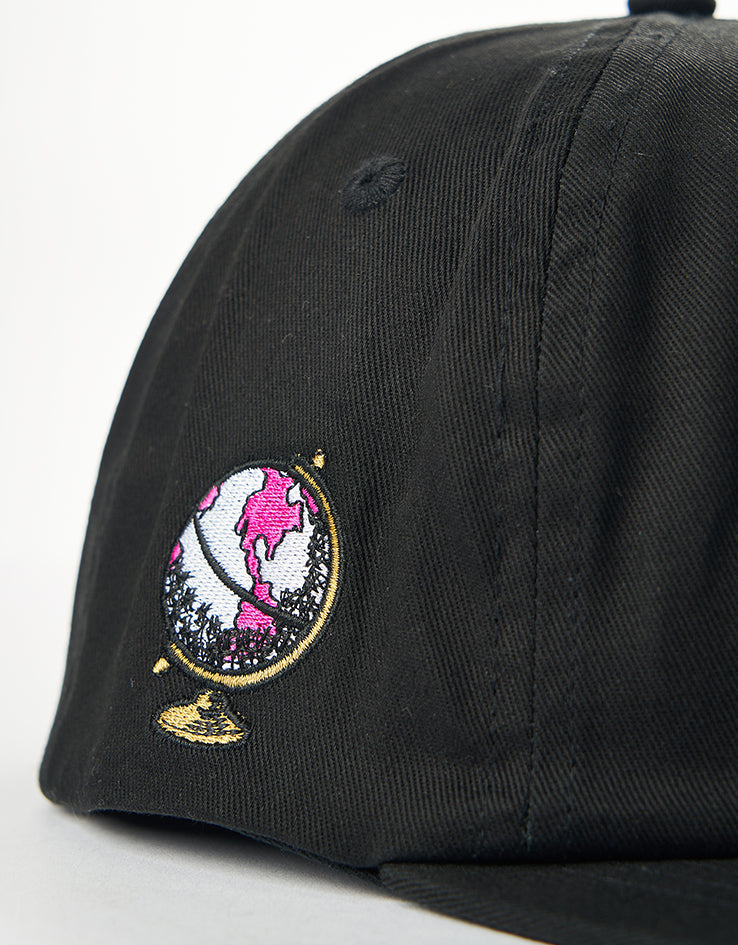 Santa Cruz Knibbs Cryptic Snapback - Black