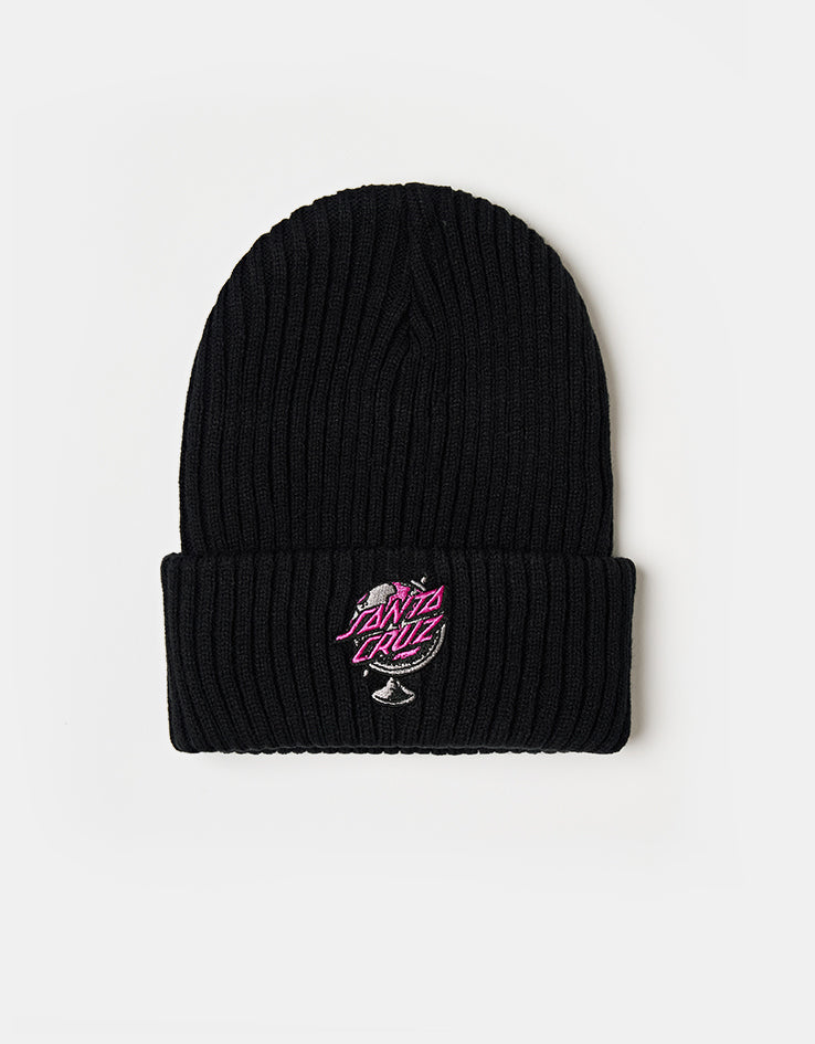 Santa Cruz Knibbs Cryptic World Beanie - Black