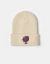Santa Cruz Knibbs Cryptic World Beanie - Warm Grey
