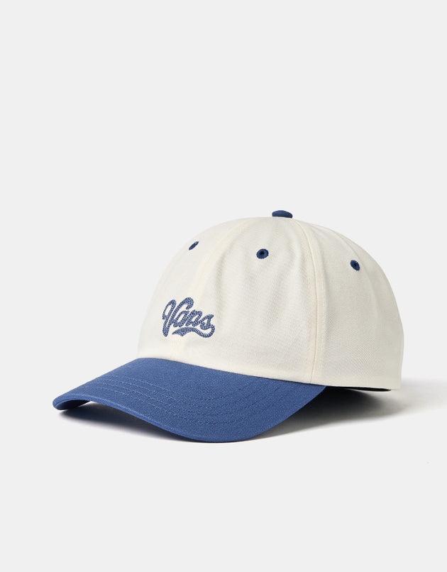 Vans Lefty Script Curved Bill Jockey Cap - True Navy