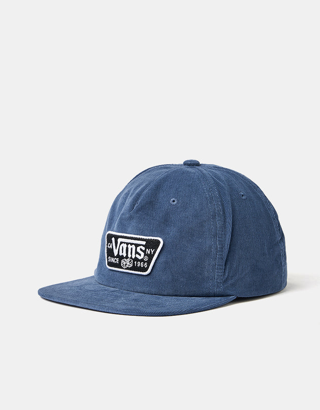 Vans Knu Patch Unstructured Snapback Cap - True Navy