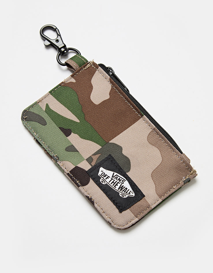 Vans Off The Wall Zip Wallet - Aluminum