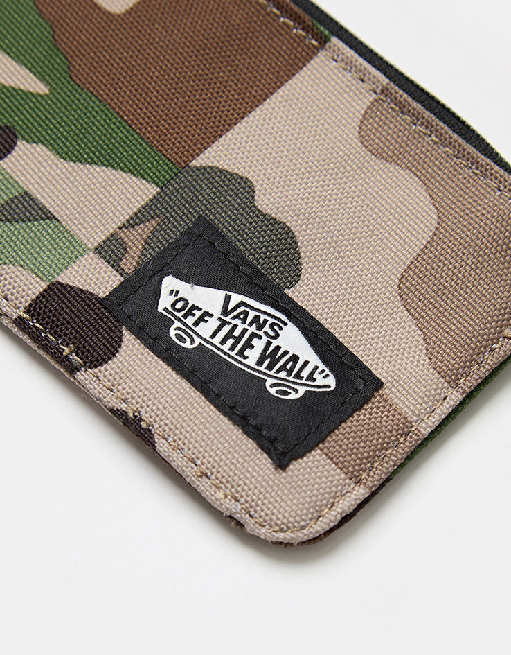 Vans Off The Wall Zip Wallet - Aluminum