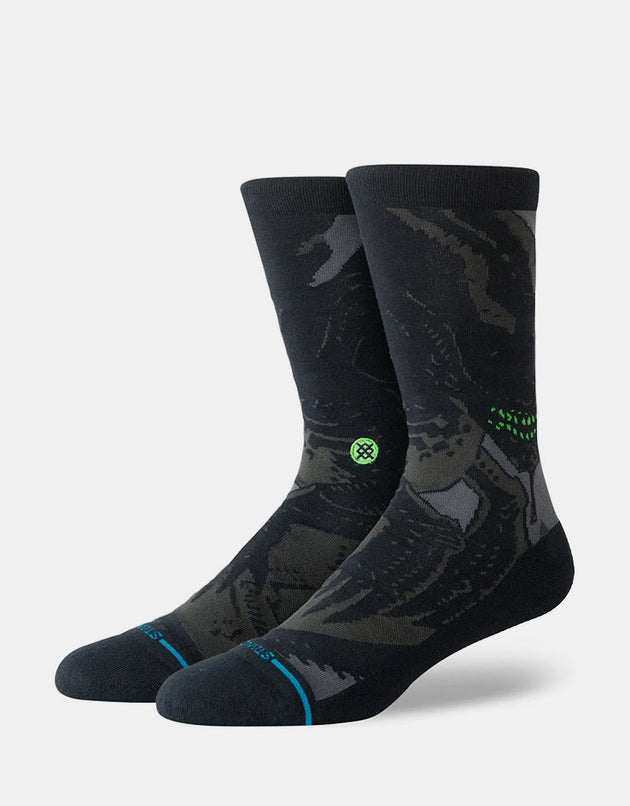 Stance x Alien Earth Alien Crew Socks - Black