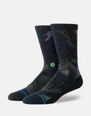 Stance x Alien Earth Alien Crew Socks - Black