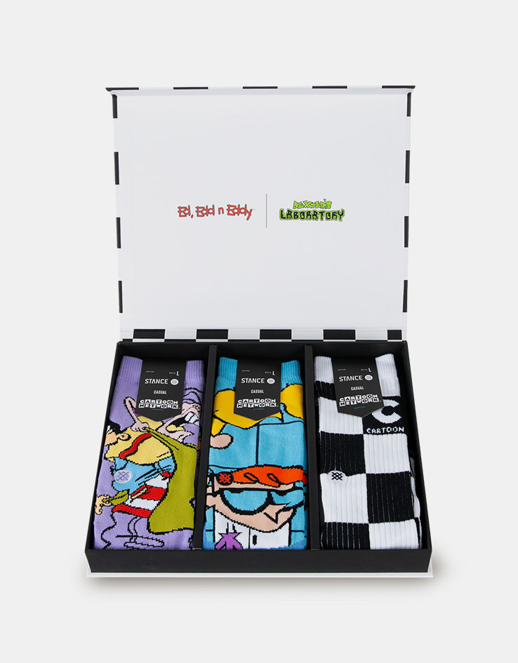 Stance x Cartoon Network Crew Socks Box Set - Multi