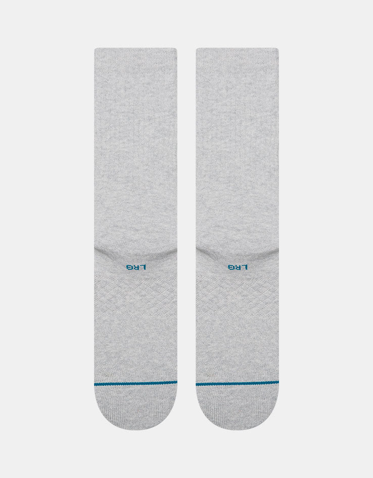 Stance Hit Me Crew Socks - Heather Grey