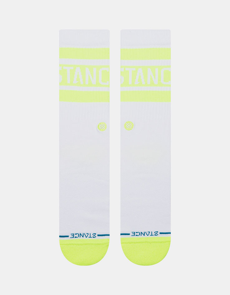 Stance Boyd Crew Socks - Yellow Band