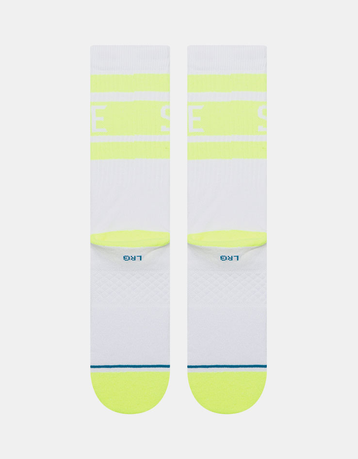 Stance Boyd Crew Socks - Yellow Band
