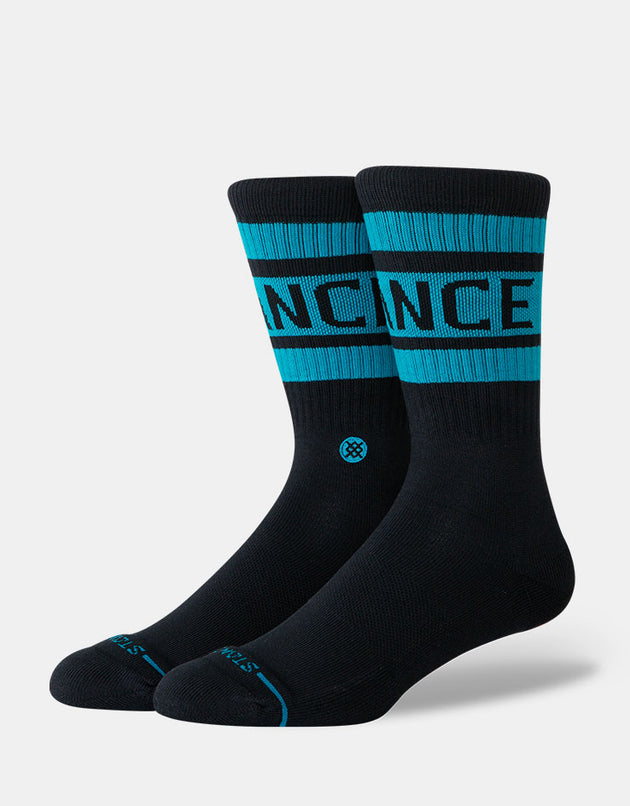 Stance Boyd Crew Socks - Teal Band