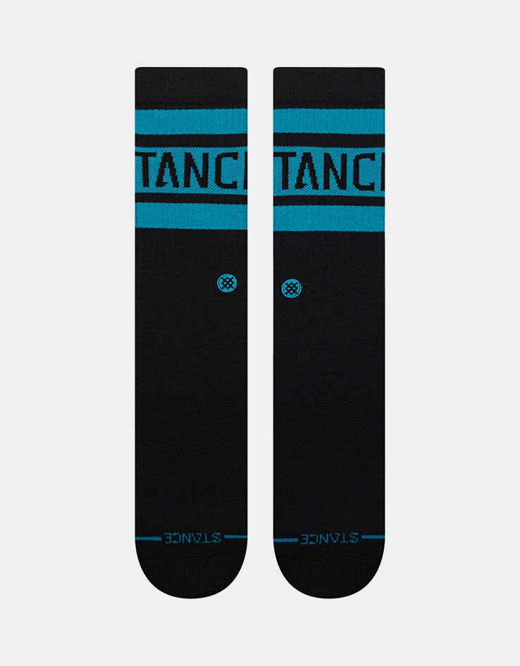 Stance Boyd Crew Socks - Teal Band