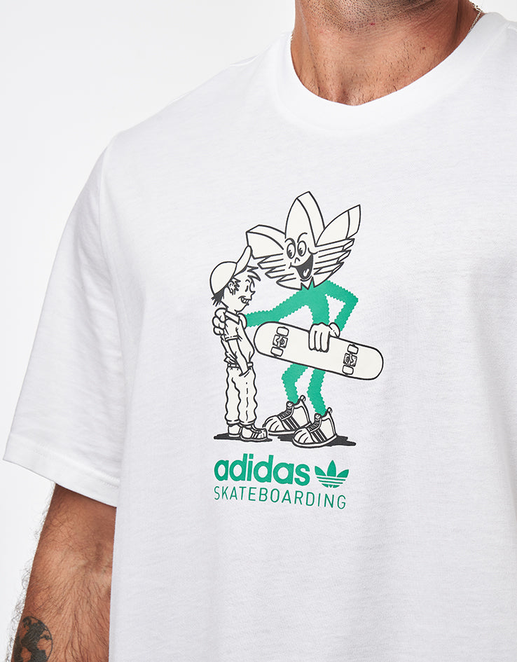adidas FSBS Push T-Shirt - White