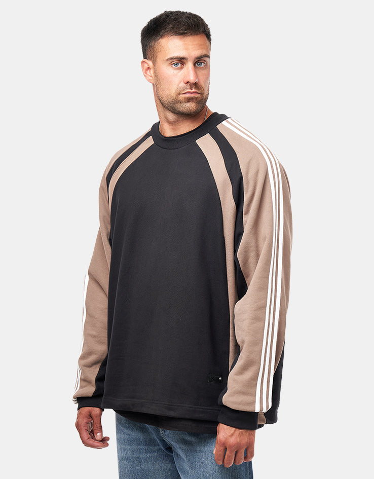 adidas FS+ Crew - Black/Khaki Six