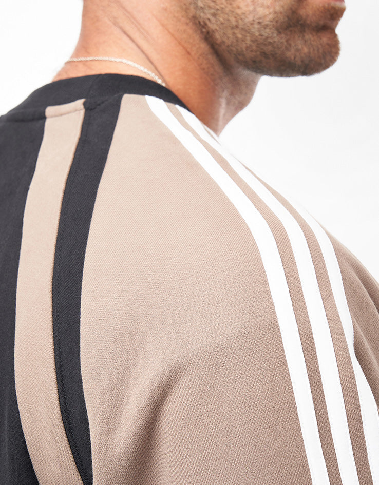 adidas FS+ Crew - Black/Khaki Six, view 4