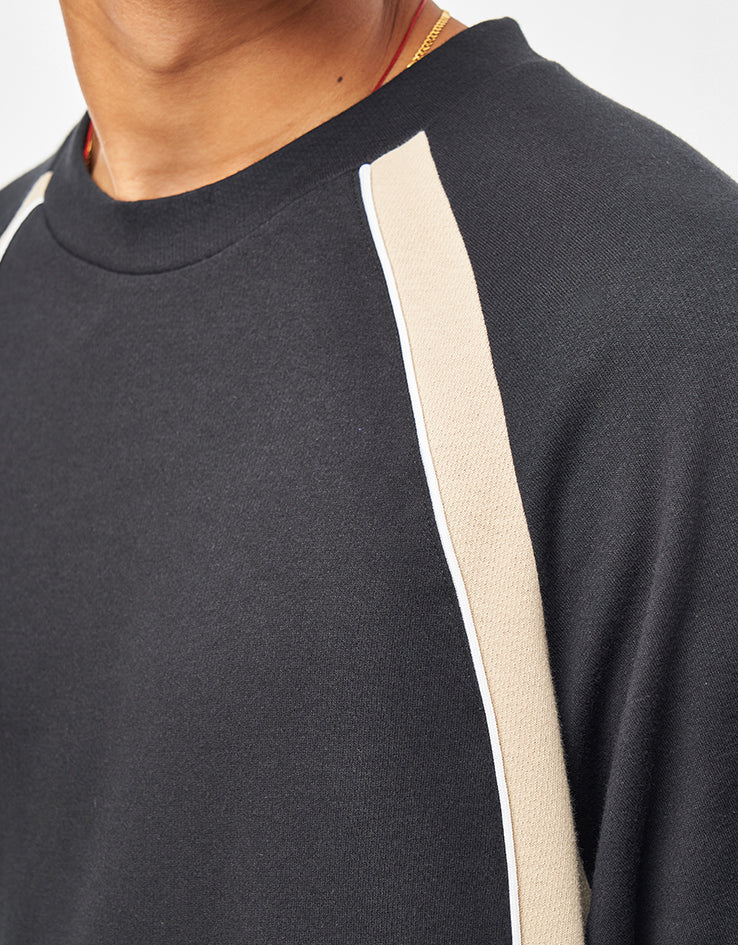 adidas FS+ Jersey - Black/Khaki, view 3