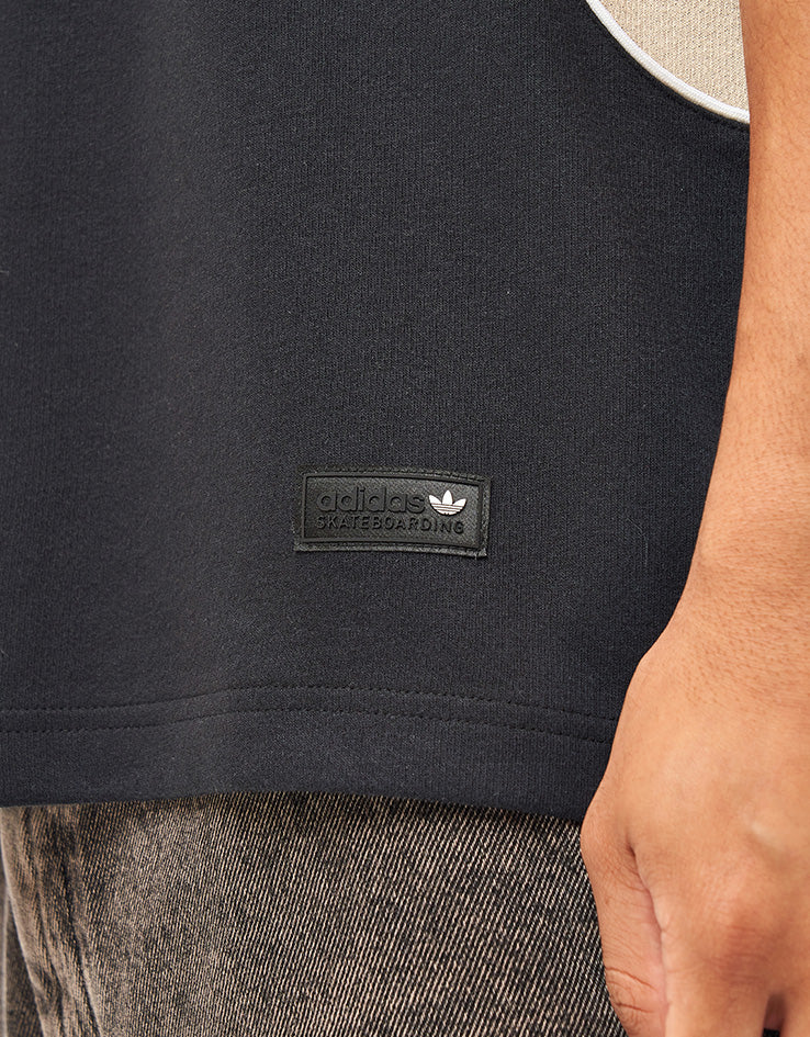 adidas FS+ Jersey - Black/Khaki