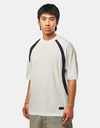 adidas FS+ Jersey - White/Aurora Ink