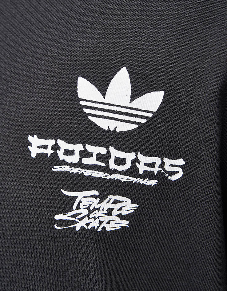 adidas TOS Crane T-Shirt - Black/White