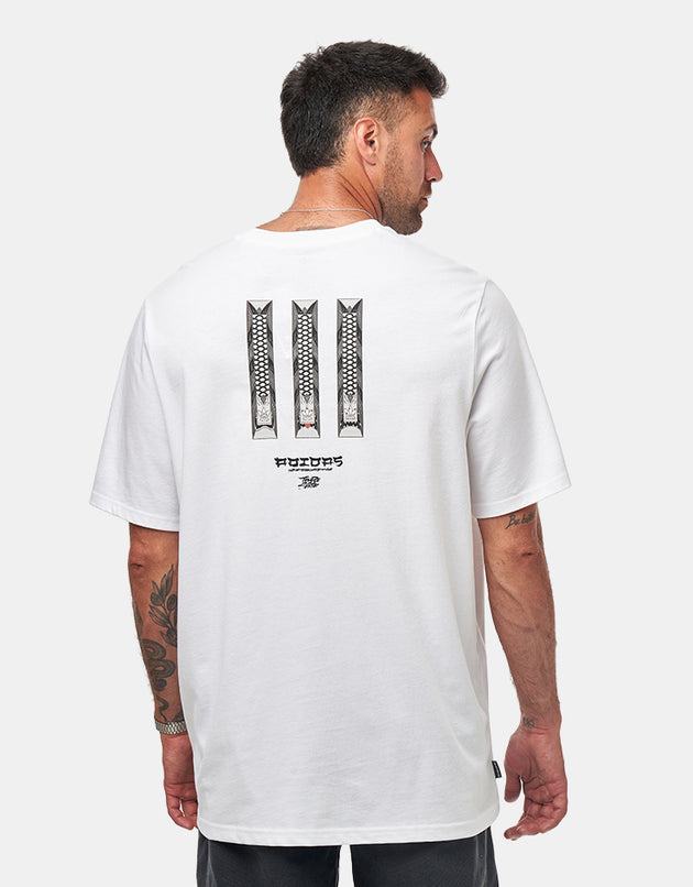 adidas TOS Curb T-Shirt - White/Multi