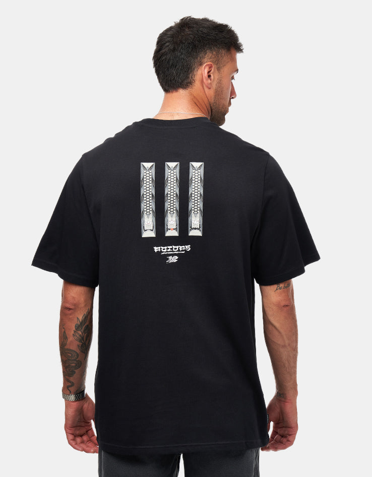 adidas TOS Curb T-Shirt - Black/Multi, view 1