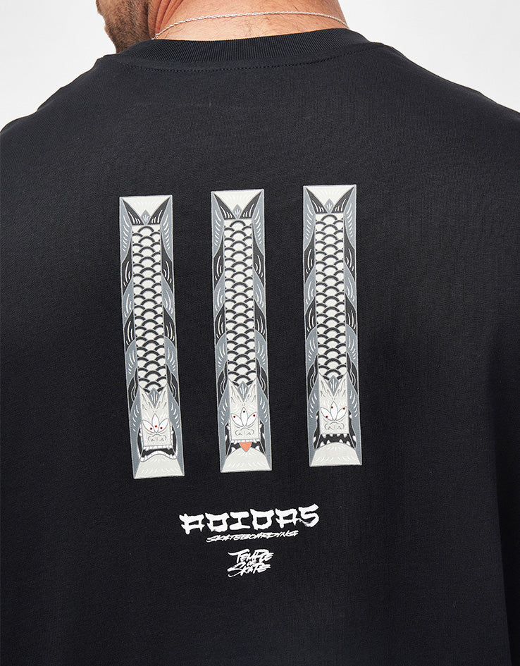 adidas TOS Curb T-Shirt - Black/Multi