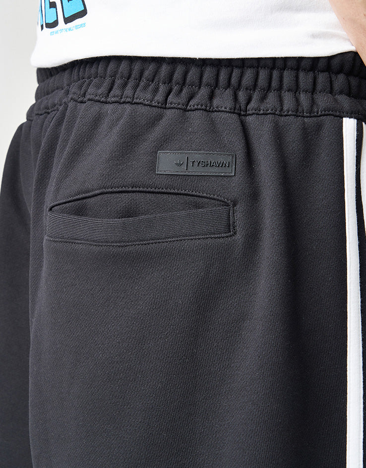 adidas x Tyshawn Track Pant - Black/White, view 7