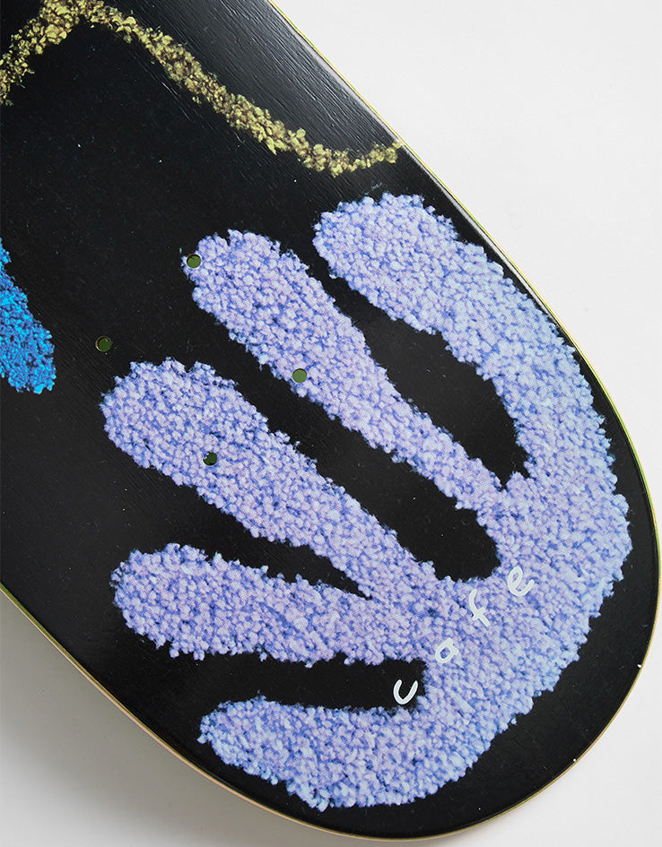 Skateboard Cafe April Black Skateboard Deck - 8.1"