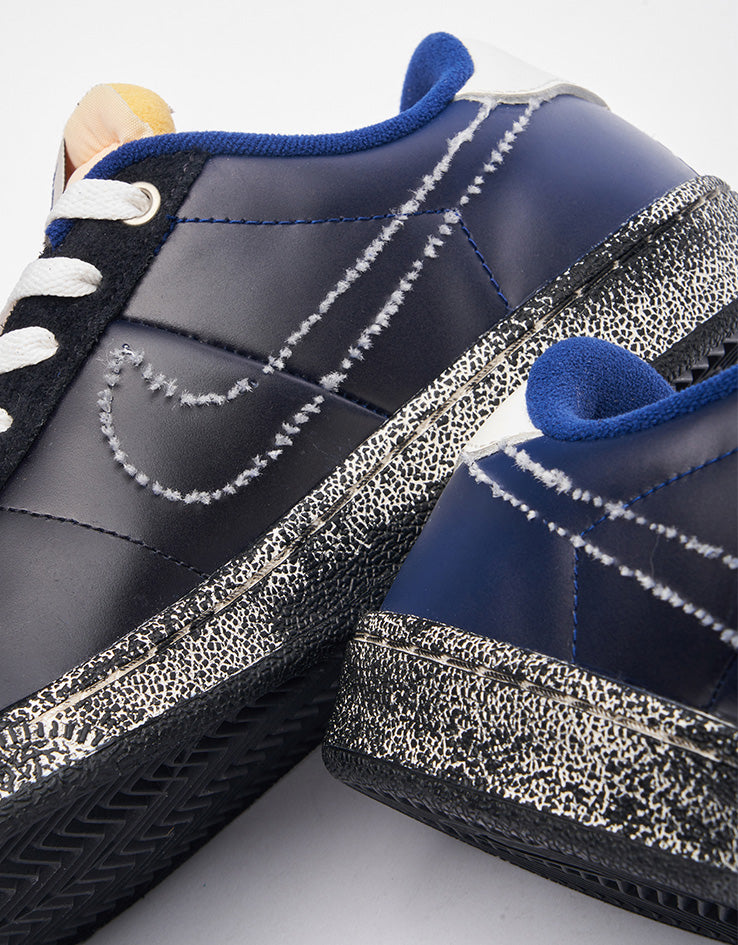 Nike SB -Rassvet- Zoom Tennis Classic QS Skate Shoes - Blue Void/Blue