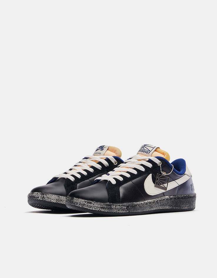 Nike SB -Rassvet- Zoom Tennis Classic QS Skate Shoes - Blue Void/Blue