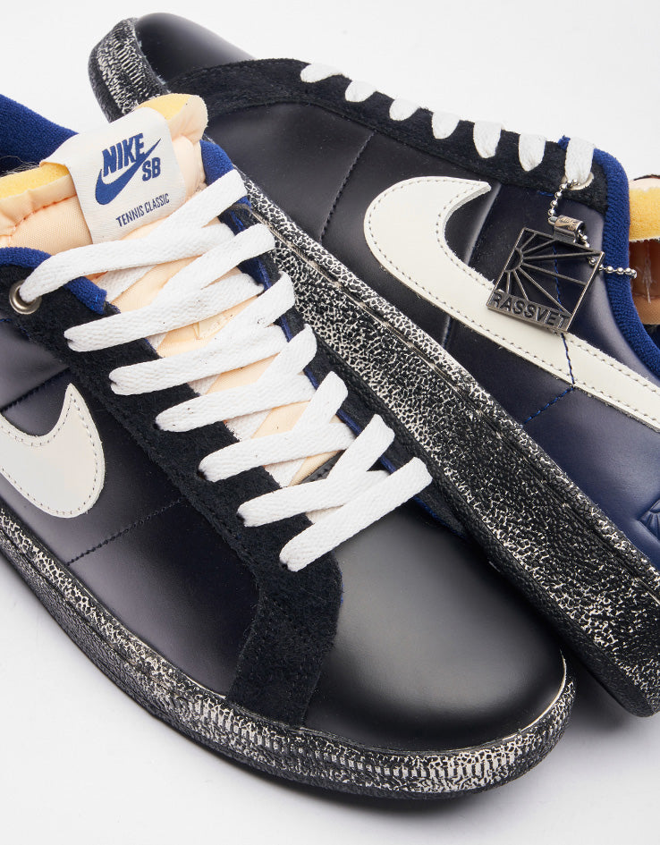 Nike SB -Rassvet- Zoom Tennis Classic QS Skate Shoes - Blue Void/Blue