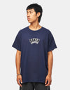 Baker Arch Logo T-Shirt - Navy