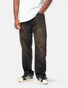 Carhartt WIP Aaron Pant - Black (Marble Dark Worn)