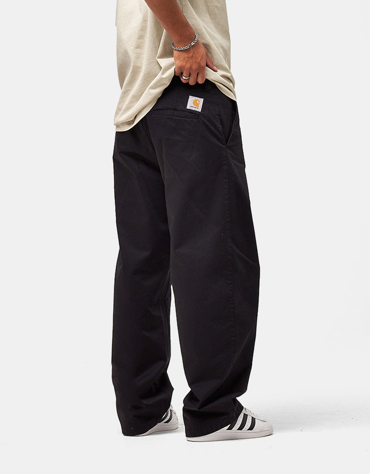 Carhartt WIP Brady Pant - Black (Stone Washed)