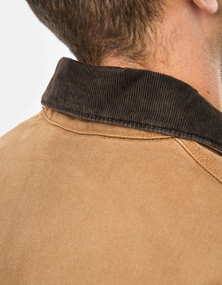 Carhartt WIP OG Detroit Jacket - WIP H Brown/Tobacco (Stone Canvas)