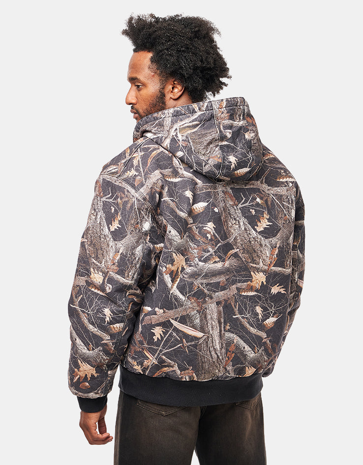 Carhartt WIP OG Active Jacket - Camo Feather Tree/Black (Heavy Stone)