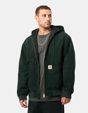 Carhartt WIP OG Active Jacket - Raven (Stone Canvas)