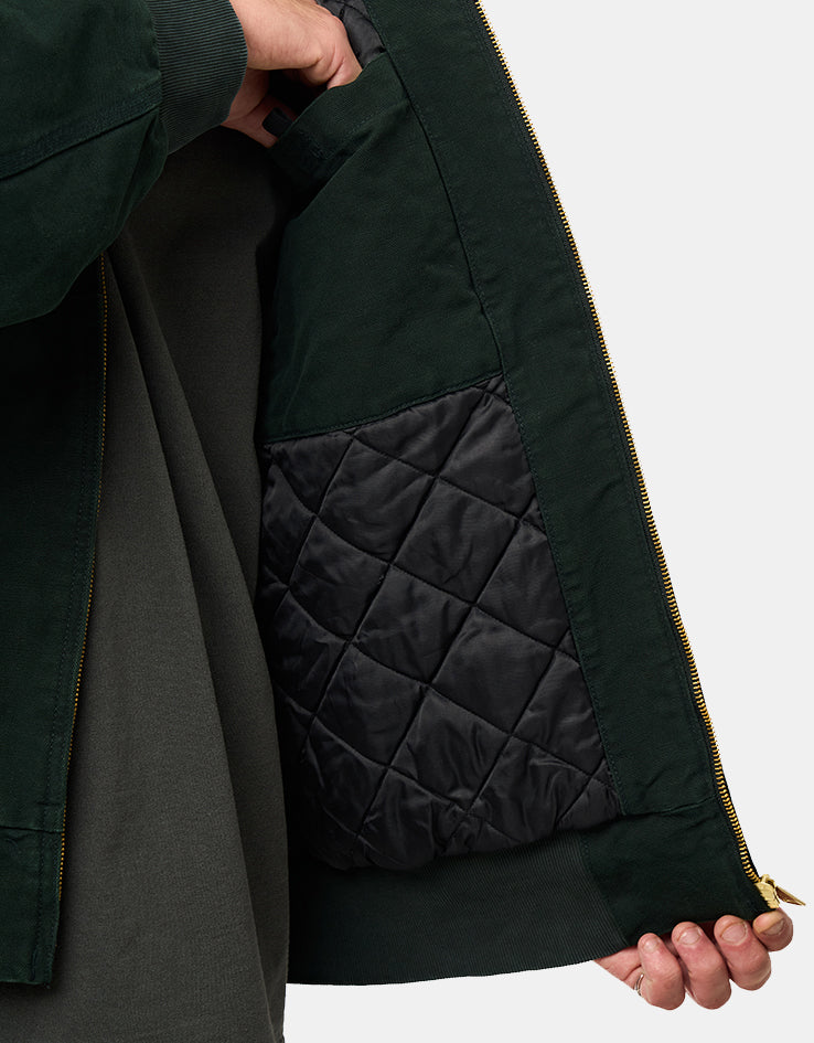 Carhartt WIP OG Active Jacket - Raven (Stone Canvas)