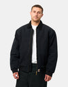 Carhartt WIP OG Santa Fe Jacket - Black/Black (Stone Canvas)